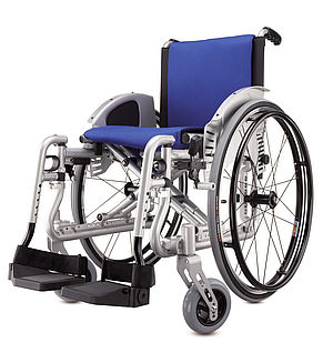 Rollstuhl (Quelle: Bischoff & Bischoff Medizin- und Rehabilitationstechnik GmbH)